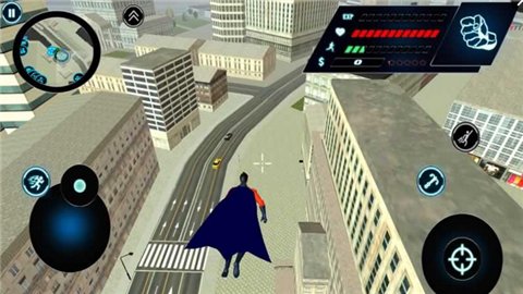 飞翔英雄3d无敌版(superhero) 游戏截图